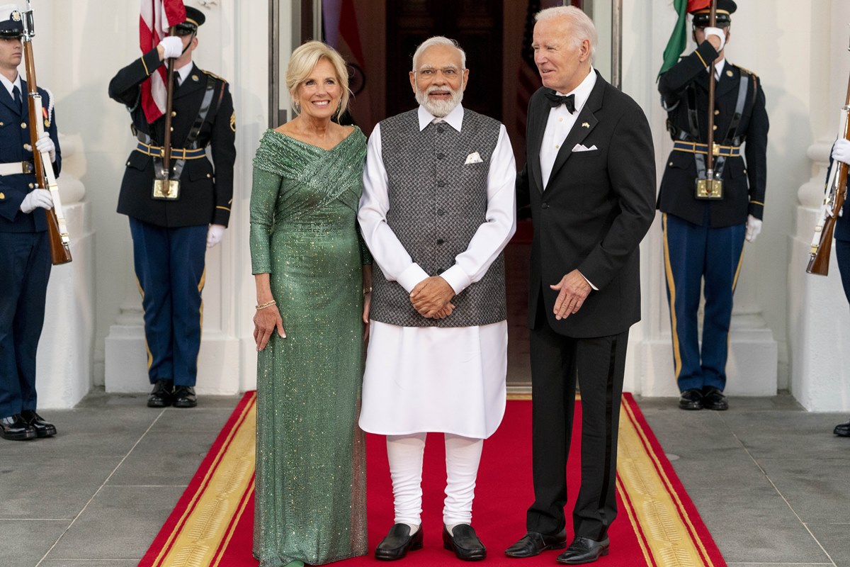 Was Jill Biden’s green gown during state dinner with PM Modi a symbolic