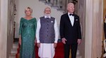 modi state dinner jill biden outfit
