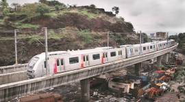 mumbai metro, Mumbai Metro One Pvt Ltd, Versova-Andheri-Ghatkopar, Lokhandwala Oshiwara, Mumbai news, Maharashtra, Indian Express, current affairs