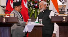 prime minister narendra modi nepal pm prachanda meeting