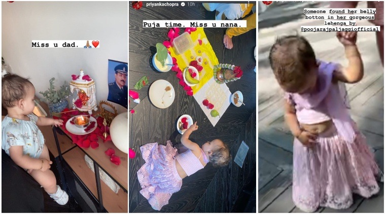 Priyanka Chopra's daughter Malti Marie rocked her Indian avatar.