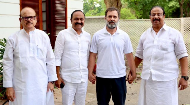 rahul gandhi, congress, sudhakaran, indian express