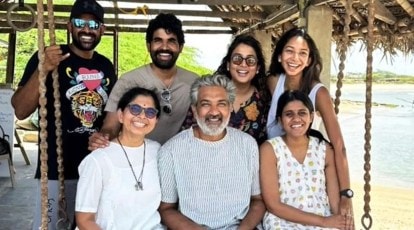  Rajamouli with family 