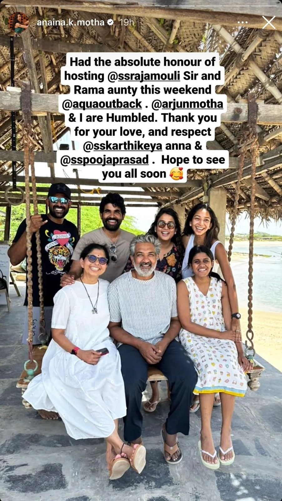 RRR director Rajamouli holidays with family in Tamil Nadu’s Thoothukudi ...
