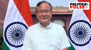 Rajkumar Ranjan Singh Imphal house burnt