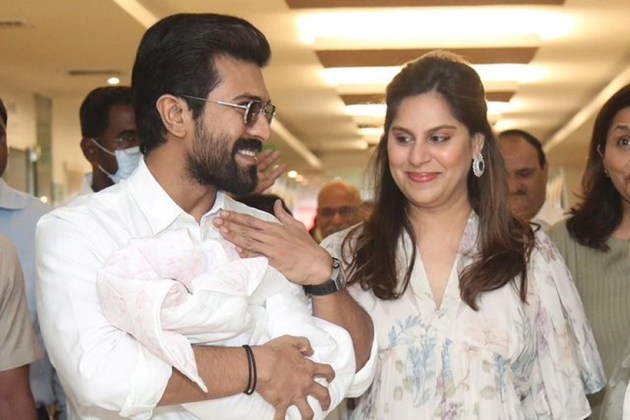 Meet the new parents’ Ram Charan and Upasana Kamineni with their baby ...