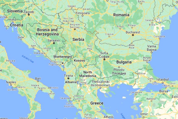 Djokovic Said Kosovo Is The Heart Of Serbia What Is This Balkan   Serbia Kosovo Map 