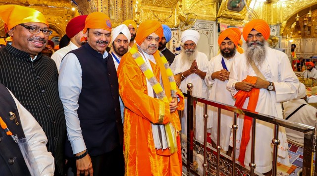 Amit Shah, Uddhav Thackeray, Shah at Nanded rally, 2024 Lok Sabha polls, PM Modi, Mumbai news, indian express, indian express news