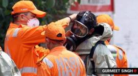 Goregaon house gas leakage, Mumbai Fire Brigade, Mumbai fire incident, gas leakage in radiator, gas leakage Investigation underway, indian express, indian express news