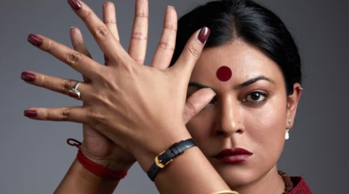 Taali Motion Poster Sushmita Sen S Eyes Speak Volumes Watch Bollywood News The Indian Express