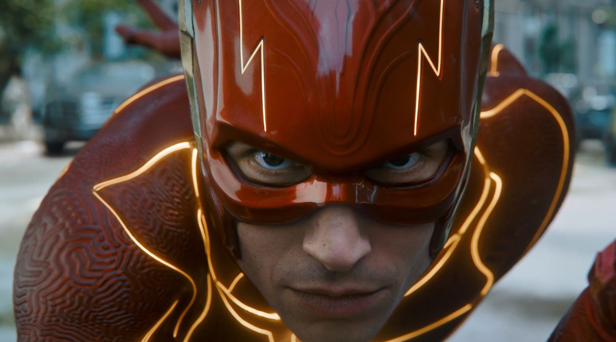 The Flash movie review A time travelling superhero blitz that