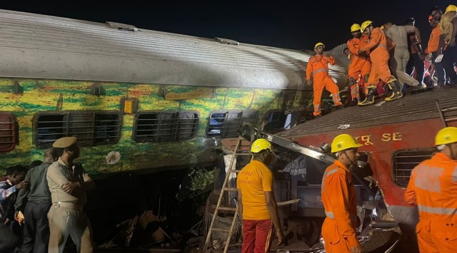 Coromandel express accident, Odisha train accident, Odisha train derailment, Shalimar Chennai Coromandel Express derailment, indian express