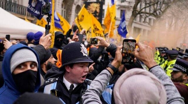 pro khalistan mob