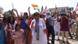 unity march in washington, pm modi