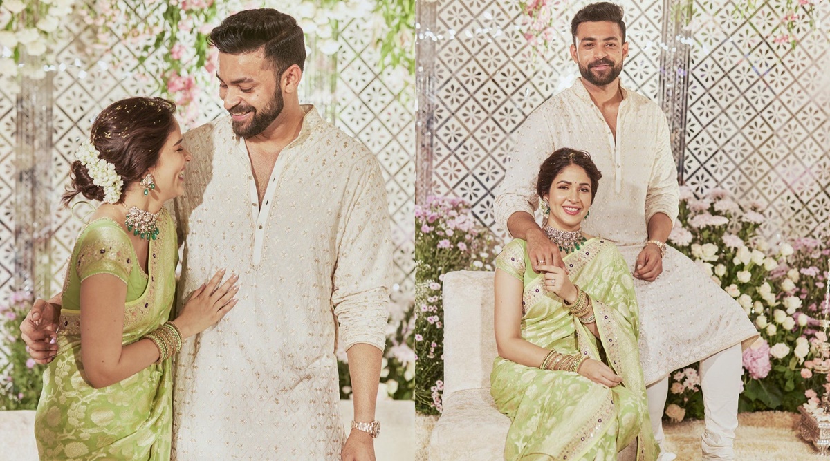 1200px x 667px - Varun Tej and Lavanya Tripathi get engaged; Chiranjeevi, Ram Charan, Allu  Arjun attend ceremony | Entertainment News,The Indian Express