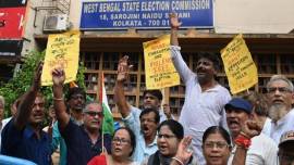 Bengal Panchayat Polls, state election commmission, Calcutta HC orders, deployment of central forces, CCTV footage, Adhir Ranjan Chowdhury, Suvendu Adhikari, indian express, indian express news
