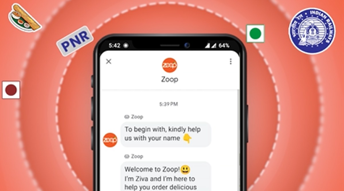 How to use Zoop's new Google chatbot for seamless train food ...