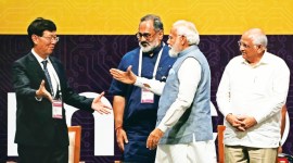 Narendra Modi, semiconductor makers, semiconductor industry, semiconductor manufacturing, Semicon India 2023, Indian Express, India news, current affairs