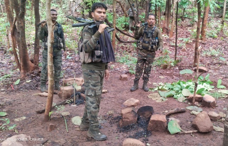 chhattisgarh maoist camp destroyed