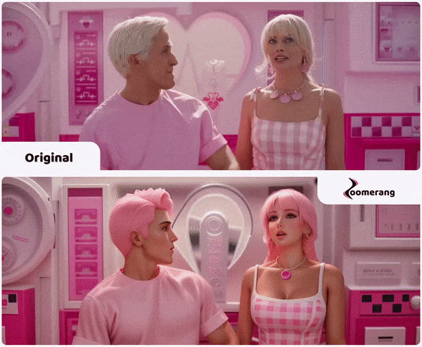 zoomerang restyle barbie