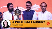 tavleen singh writes on the ncp divide in maharashtra and bjp's laundromat