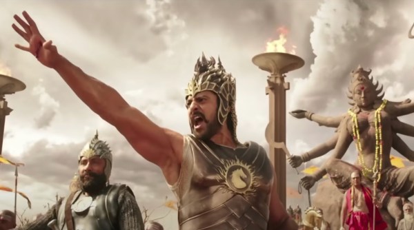 Prabhas as Amarendra Baahubali in Baahubali The Beginning.