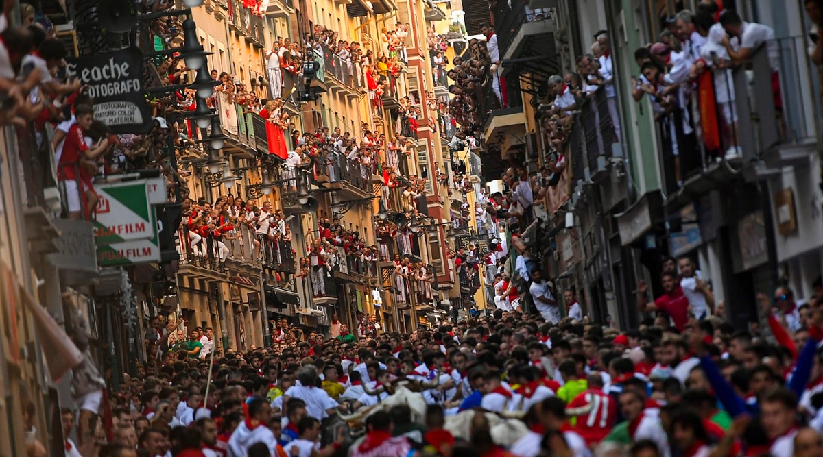 Europe Packed Tourist Hotspots