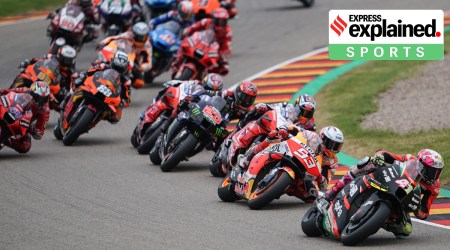 The opening lap of the 2021 German Grand Prix.