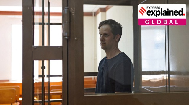 Wall Street Journal reporter Evan Gershkovich in Russian prison