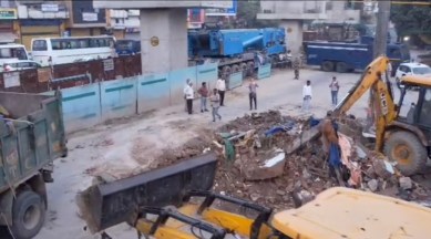 Bhajanpur demolition