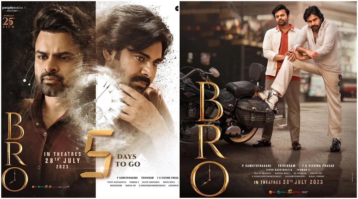 Bro trailer Pawan Kalyan takes on the role of Time in this funpacked