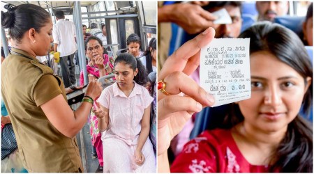 Karnataka free bus rides women