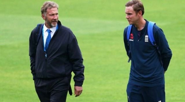 Chris Broad and Stuart Broad