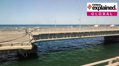 Crimea bridge damaged following alleged attack