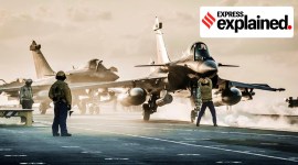 rafale jets in France.