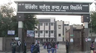 Delhi govt school