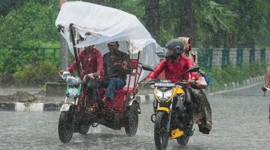 Delhi rain