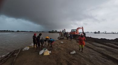 Dhussi band breach