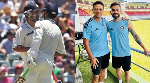 Dravid and Kohli Dominca Test