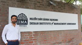 Dwibesh Nath at IIM Ahmedabad