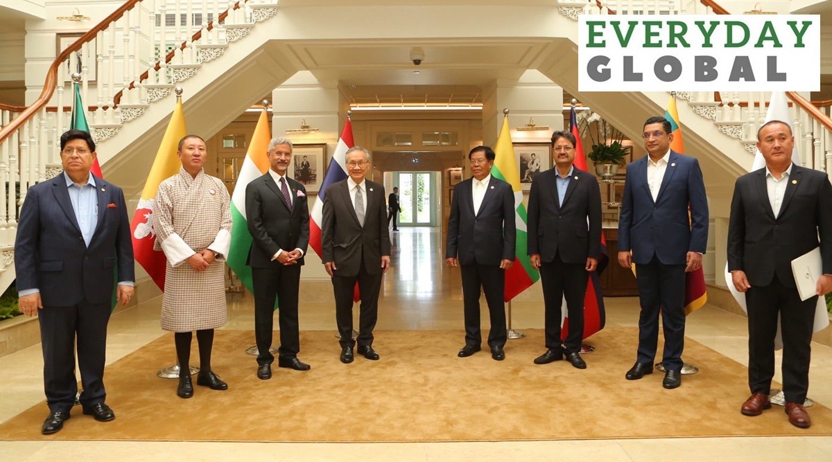 External Affairs Minister S Jaishankar at BIMSTEC Foreign Ministers' meeti in Thailand on July 17, 2023.