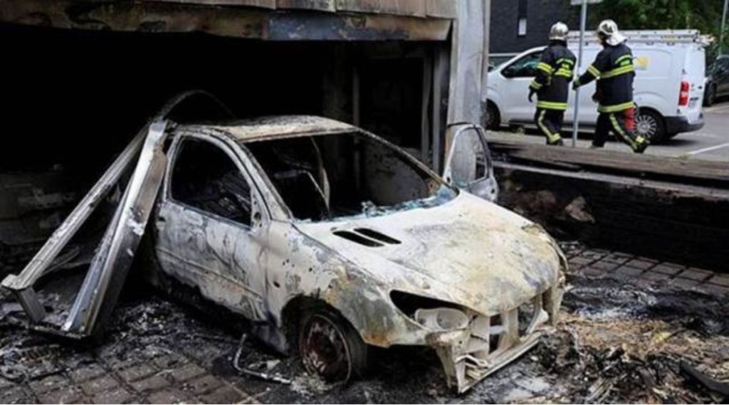 Grandmother of French teen shot dead by police officer pleads with ...