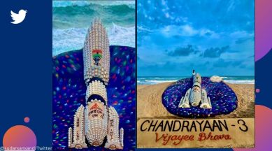 From Sudarsan Pattnaik to UP Police to Swiggy, wishes pour in for Chandrayaan-3