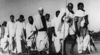Gandhi_in_Noakhali_1946 Mahatma Gandhi