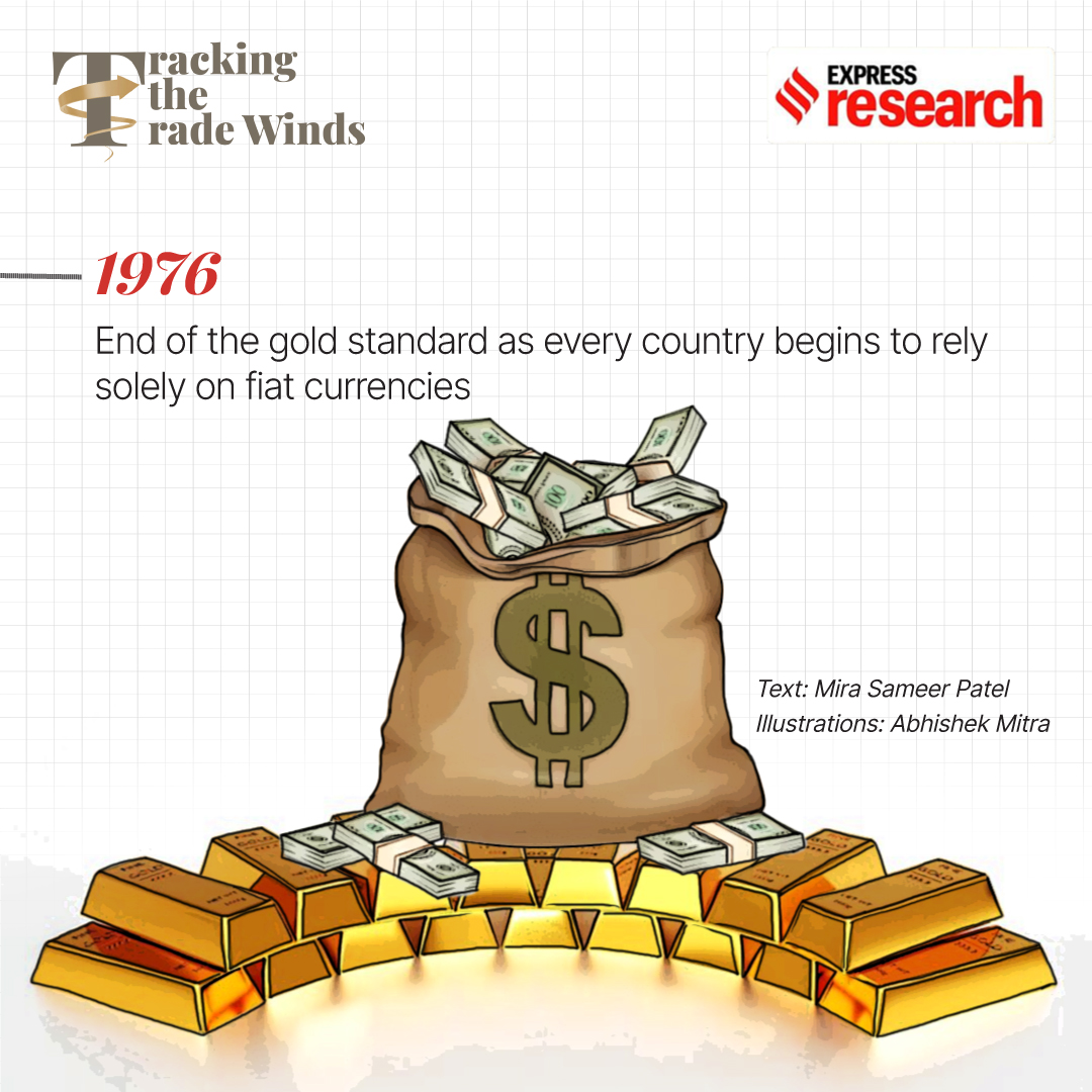 The gold standard proved to inflexible for a globalised world and was eventually phased out 