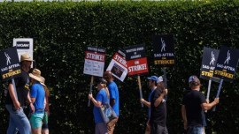 Hollywood actors strike