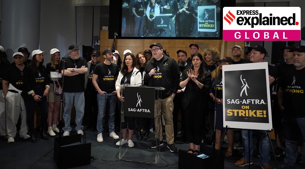 Hollywood actors go on strike