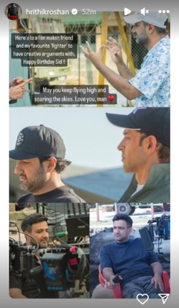 Hrithik and Siddharth Anand