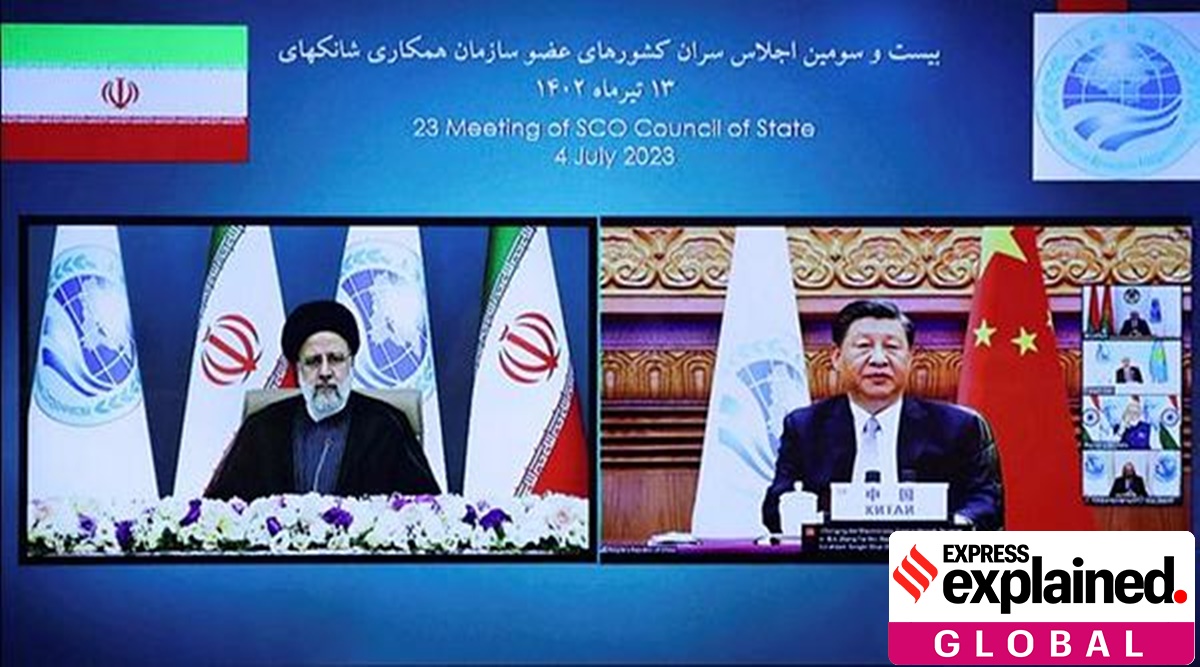SCO summit iran and china