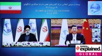 SCO summit iran and china